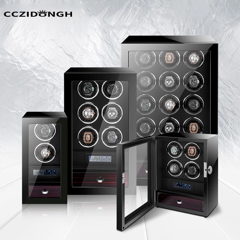 Luxury Watch Winder Box - Элегантный футляр для хранения часов -