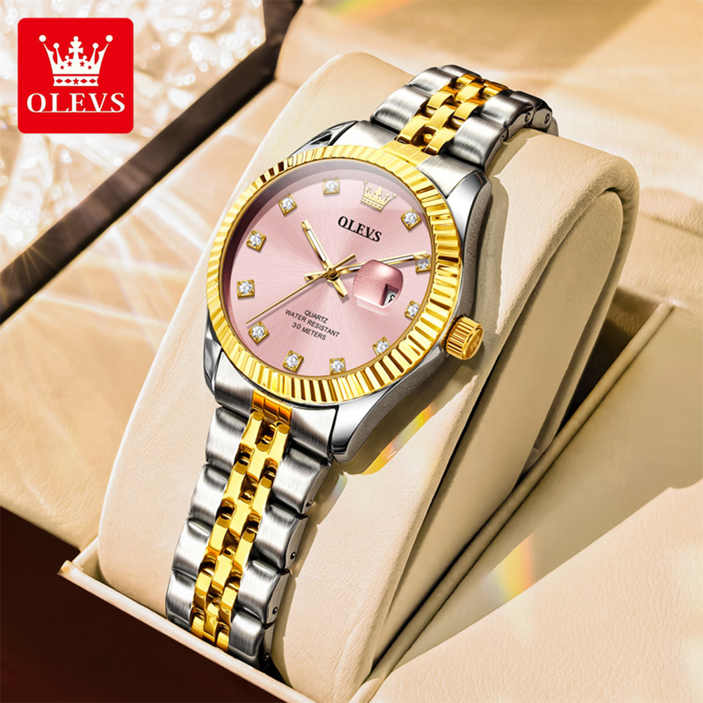 Luxury Watch Top 10 - OLEVS 3705 часы для женщин, роскошные