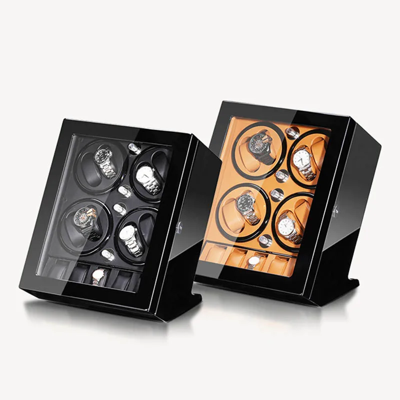 Luxury Watch Winder Box - Роскошные 8-слотовые заводные устройства для часов,