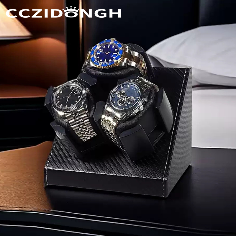 Luxury Watch Winder Box - Шкатулка для автоматических часов 3+0 с