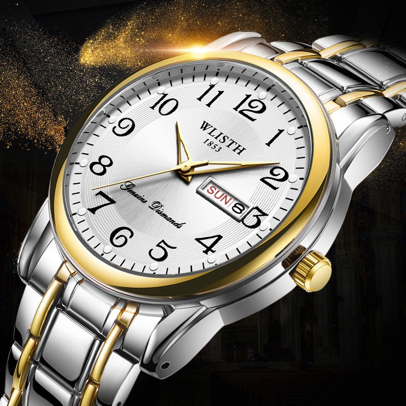 Perpetual Calendar Watch - Мужские кварцевые часы класса люкс, цифровые