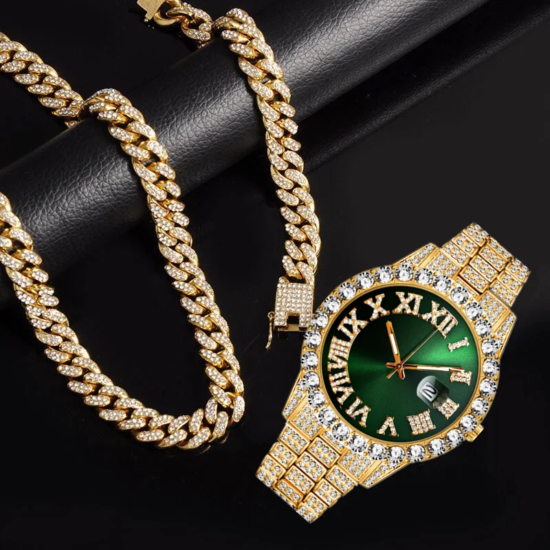 Luxury Watch Miami - Кварцевые роскошные золотые и серебряные часы
