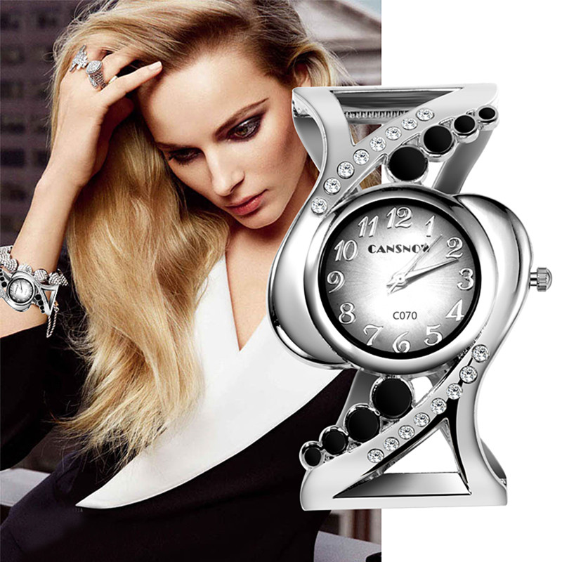 Lux Watch - Часы наручные женские кварцевые с кристаллами,