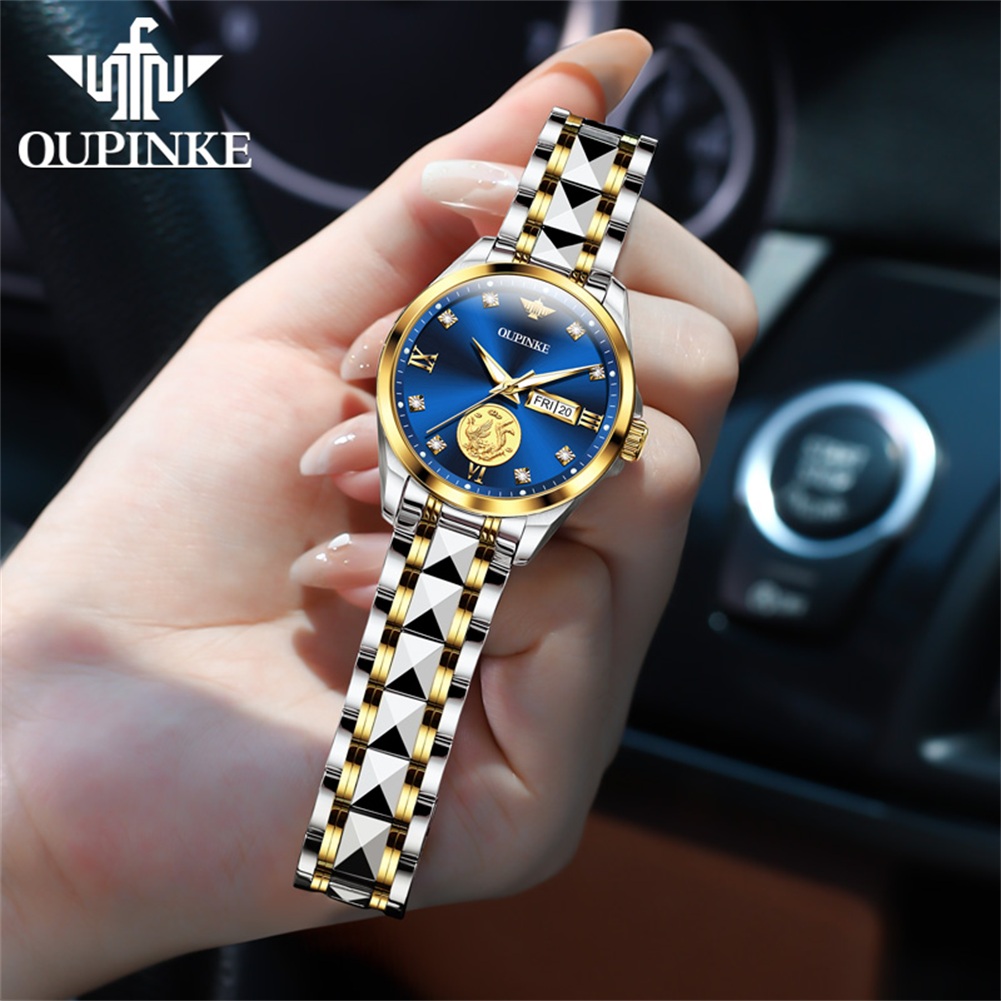 Luxury Watch Brands Logo - OUPINKE женские часы, элегантные роскошные лучшие