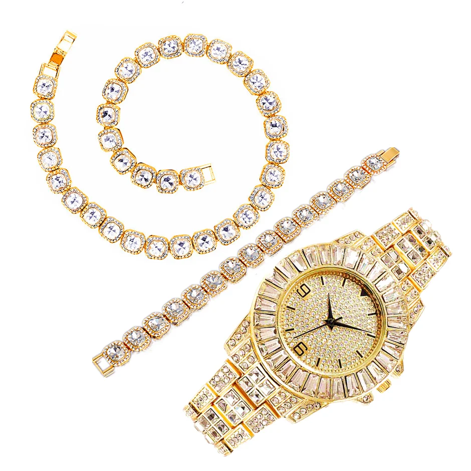 Luxury Watch Miami - Роскошные часы-колье и браслет с бриллиантовой