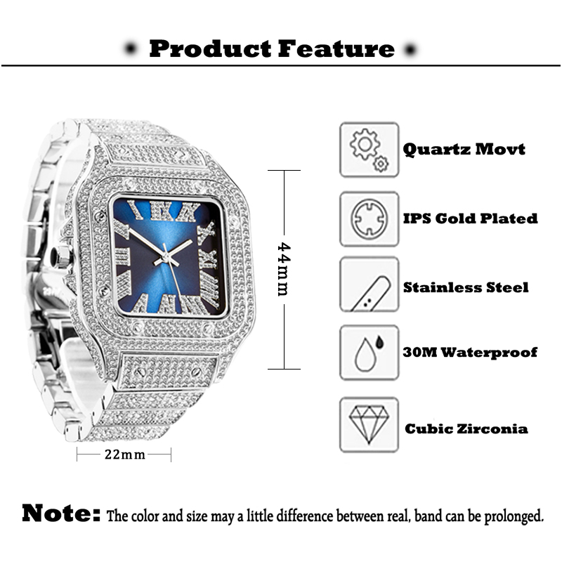 MISSFOX мужские часы хип-хоп б – обзор и цена Luxury Watch Top 10