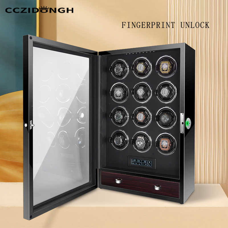 Элегантный футляр для хранения – обзор и цена Luxury Watch Winder Box