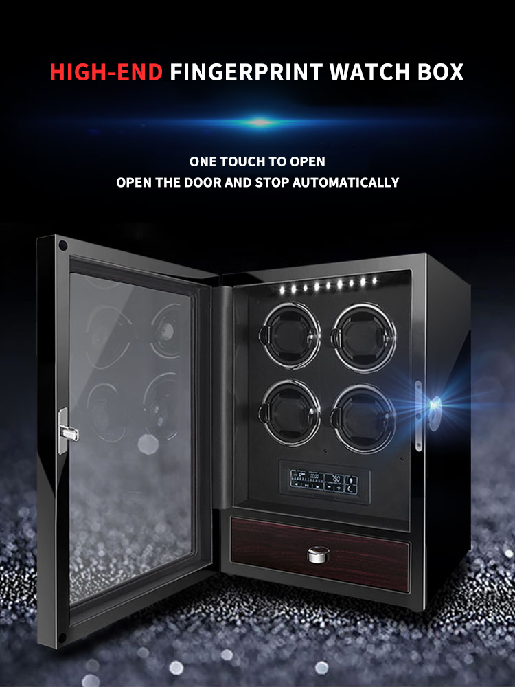 Элегантный футляр для хранения – обзор и цена Luxury Watch Winder Box