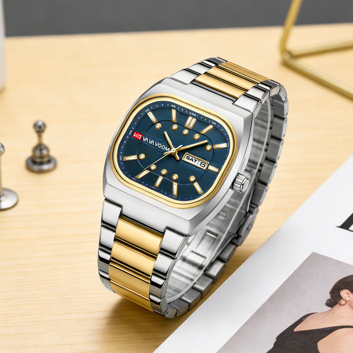 Квадратные новые уникальные ст – обзор и цена Perpetual Calendar Watch