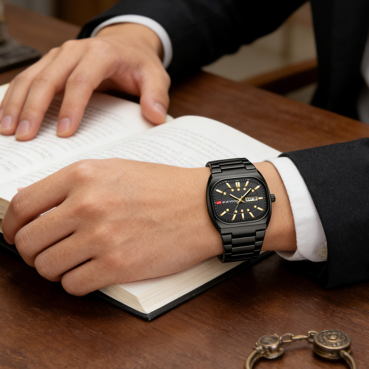 Квадратные новые уникальные ст – обзор и цена Perpetual Calendar Watch