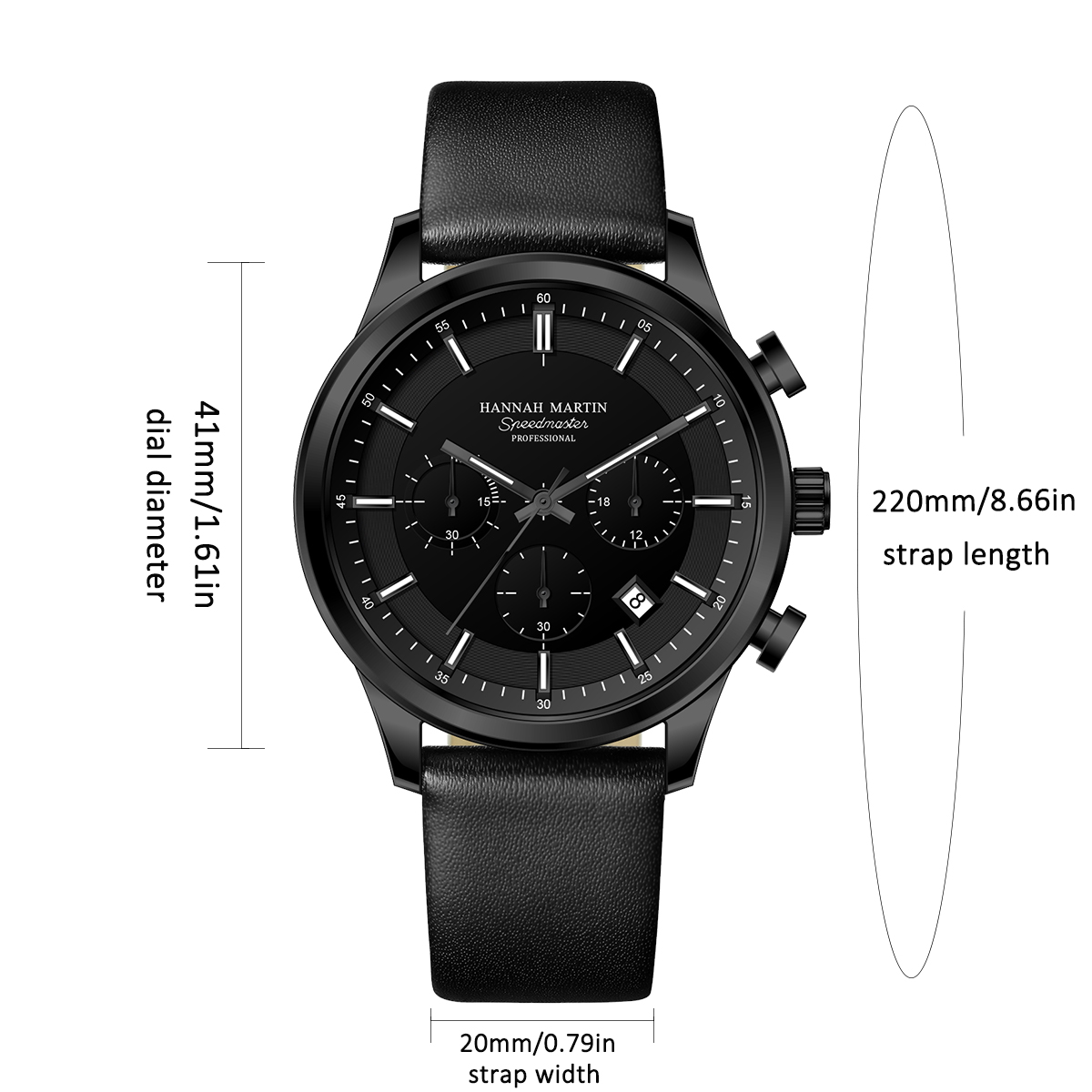 Hannah Martin мужские подарочн – обзор и цена Perpetual Calendar Watch