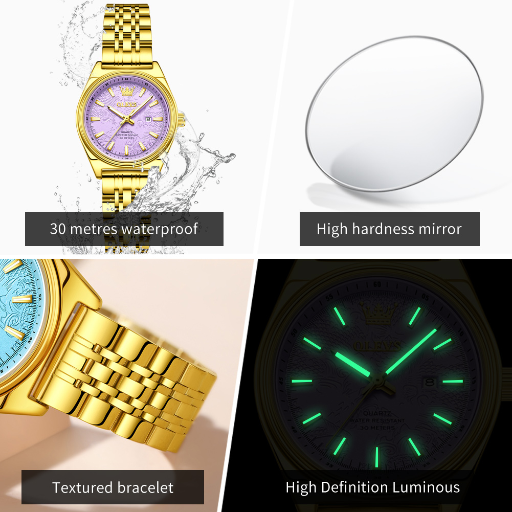 OLEVS брендовые роскошные золо – обзор и цена Luxury Watch Index