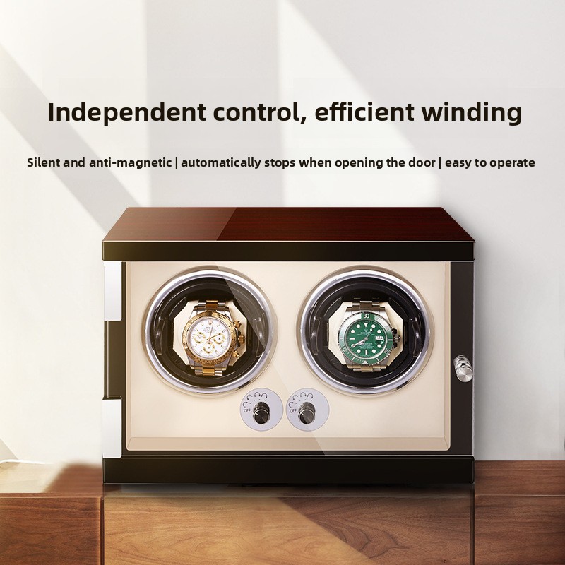 Автоматический вращающийся мех – обзор и цена Luxury Watch Winder Box