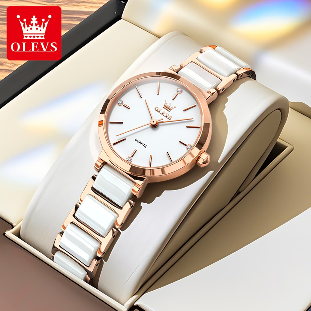OLEVS женские часы 5877, роско – обзор и цена Luxury Watch And Bracelet