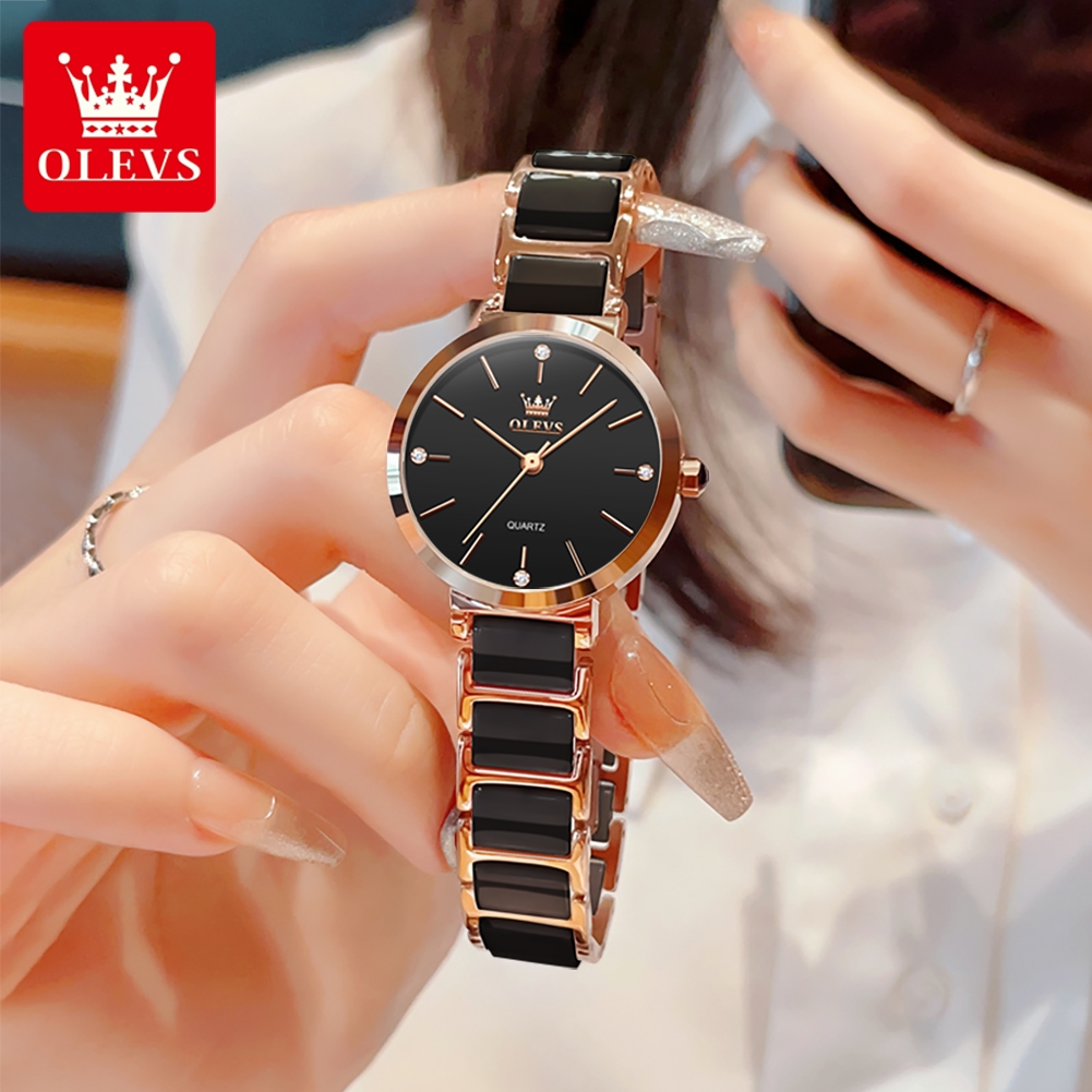OLEVS женские часы 5877, роско – обзор и цена Luxury Watch And Bracelet