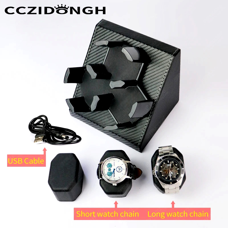 Шкатулка для автоматических ча – обзор и цена Luxury Watch Winder Box
