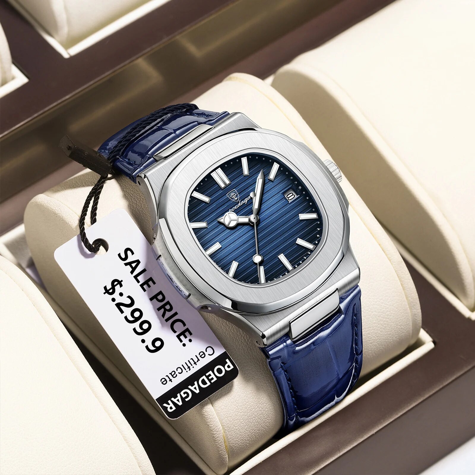 POEDAGAR Топ Роскошные Квадрат – обзор и цена Luxury Watch Top 10