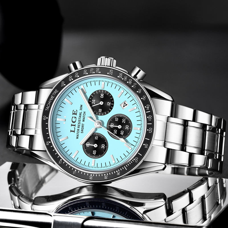 Мужские часы LIGE, топ-бренд,  – обзор и цена Luxury Watch Top 10