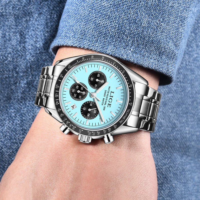 Мужские часы LIGE, топ-бренд,  – обзор и цена Luxury Watch Top 10