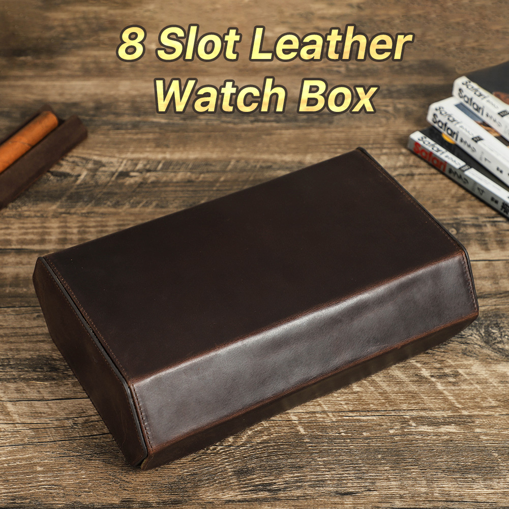 Футляр для часов CONTACT'S FAM – обзор и цена Luxury Watch Winder Box