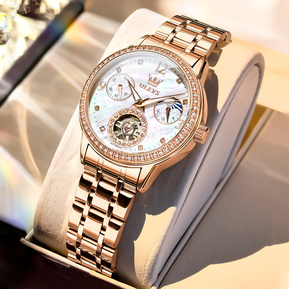 Женские часы OLEVS, лучшие бре – обзор и цена Luxury Watch And Bracelet