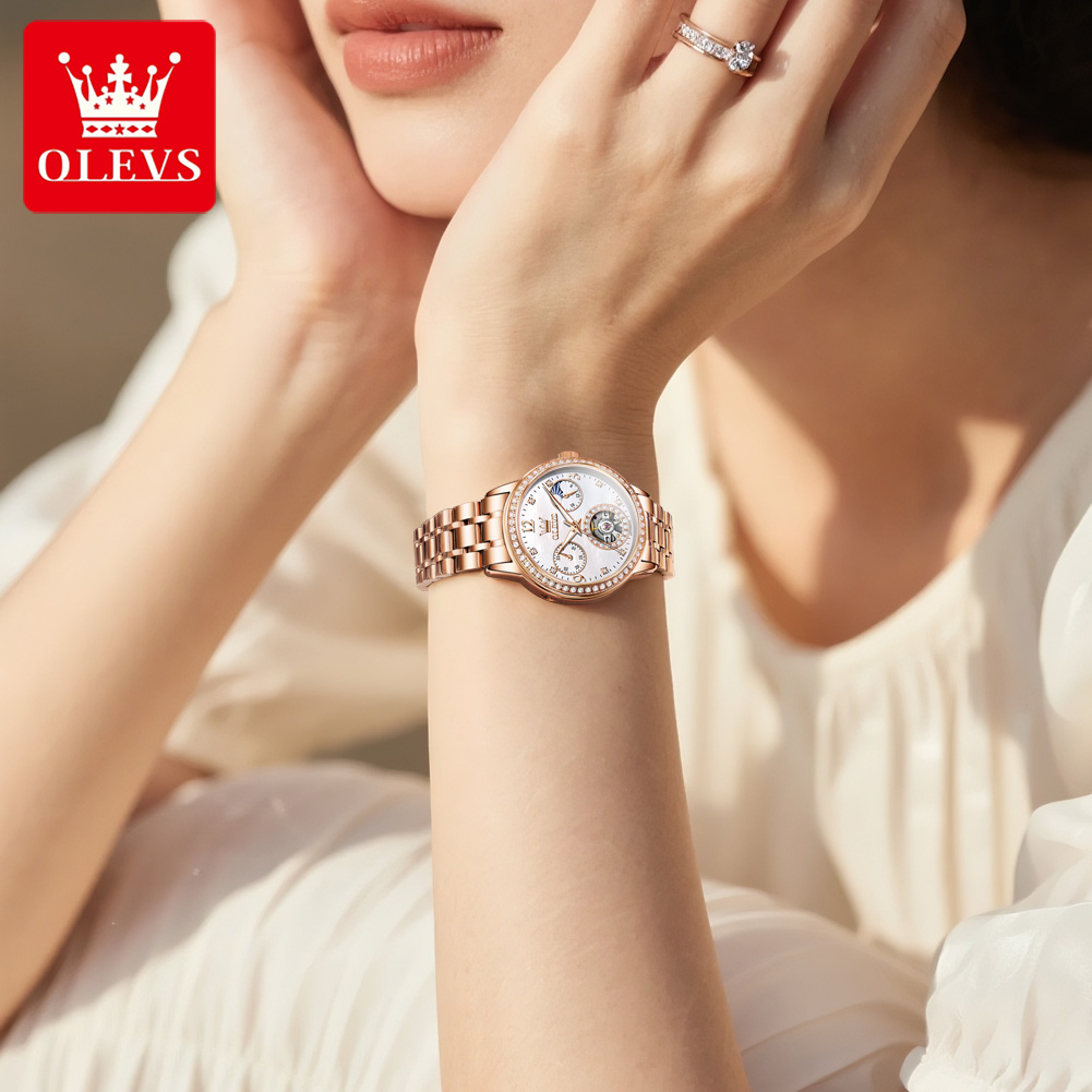 Женские часы OLEVS, лучшие бре – обзор и цена Luxury Watch And Bracelet