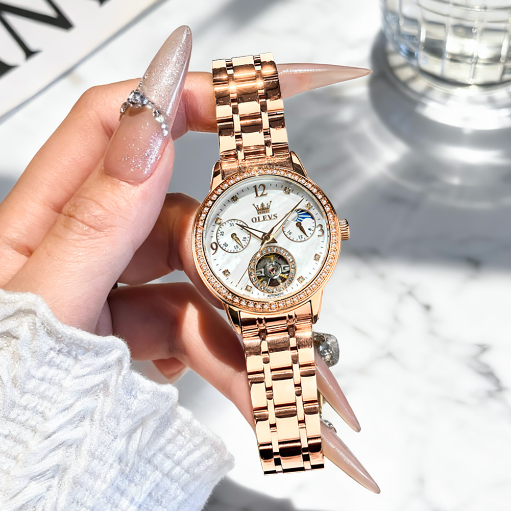 Женские часы OLEVS, лучшие бре – обзор и цена Luxury Watch And Bracelet