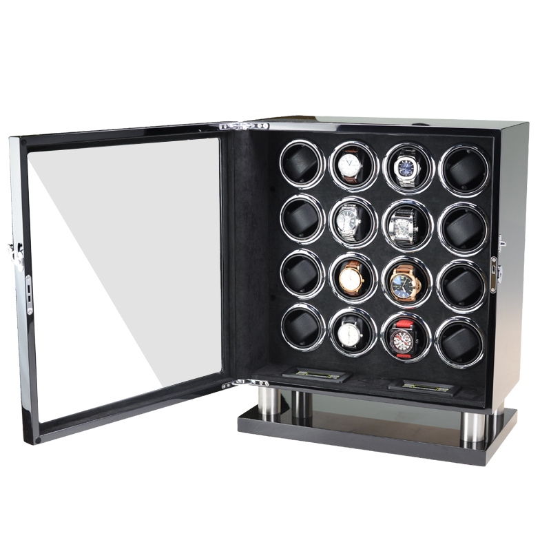 Элитный автоматический виндер  – обзор и цена Luxury Watch Winder Box