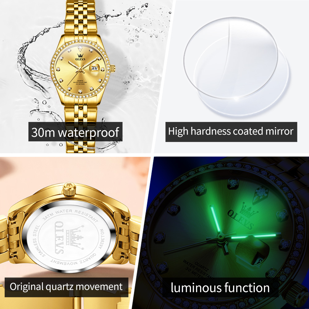 OLEVS Топ Роскошные Элегантные – обзор и цена Luxury Watch Top 10