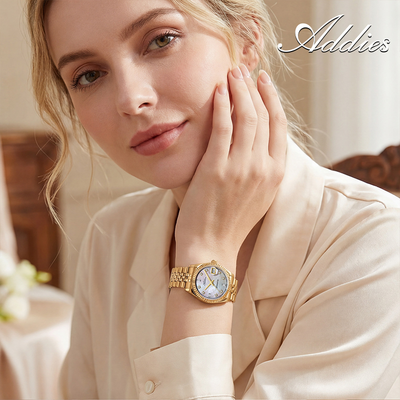 ADDIES 585 Кварцевые женские ч – обзор и цена Luxury Watch And Bracelet